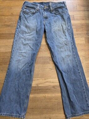 Carhartt Men's Light Blue Bootcut Jeans